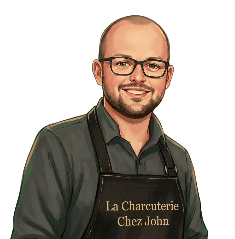 Illustratie van John, charcutier in Zeist